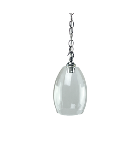 Clear Complete Pendant with 30mm Fitter Hole