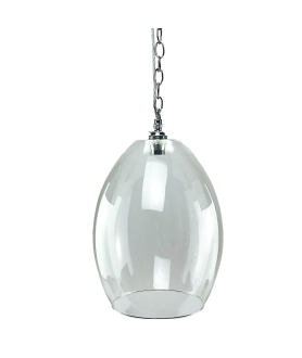 Large Clear Complete Pendant with 30mm Fitter Hole