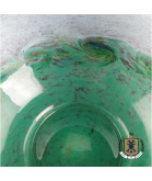Monart Glass Bowl in Green / Blue