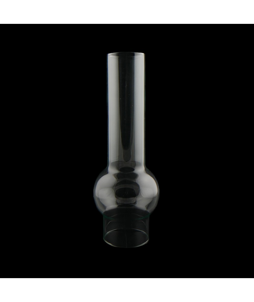 15 Line Matador Oil Lamp Chimney 210mm High with 53mm Base