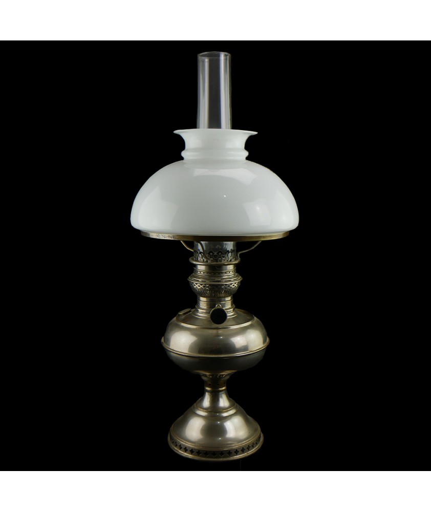 LiteNite German Made Oil Lamp with Original Shade 