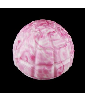 Mottled Pink Ceiling Light Shade with 148mm Fitter Neck