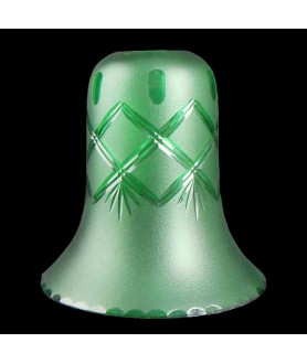 Green Patterned Tulip Light Shade with 32mm Fitter Hole