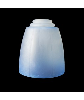 Blue Patterned Tulip Light Shade with 30mm Fitter Hole