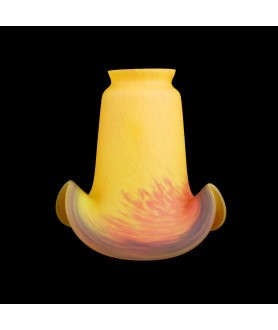 Yellow To Orange Vianne Tulip Light Shade with 55mm Fitter Neck