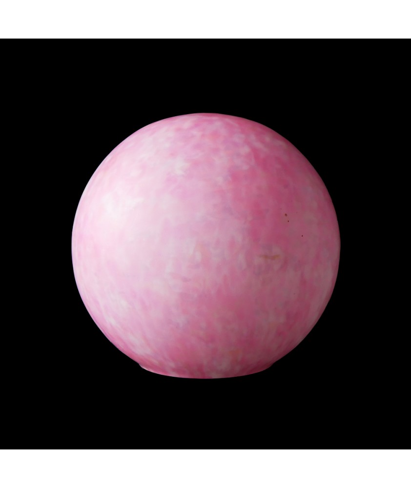 150mm Pink Marble Globe Light Shade with 70mm Fitter Hole