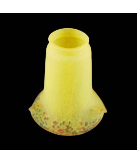 Yellow Art De France Tulip Light Shade with 55mm Fitter Neck