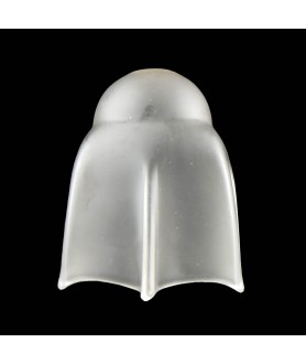 Frosted Art Deco Square Tulip Shade with 30mm Fitter Hole