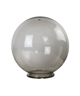 Smoked 200mm Acrylic Globe with 100mm Fitter Neck