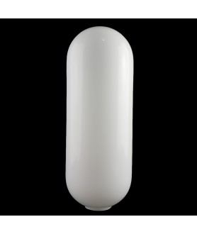 400mm Opal Cylinder Glass Shade with 50mm Base