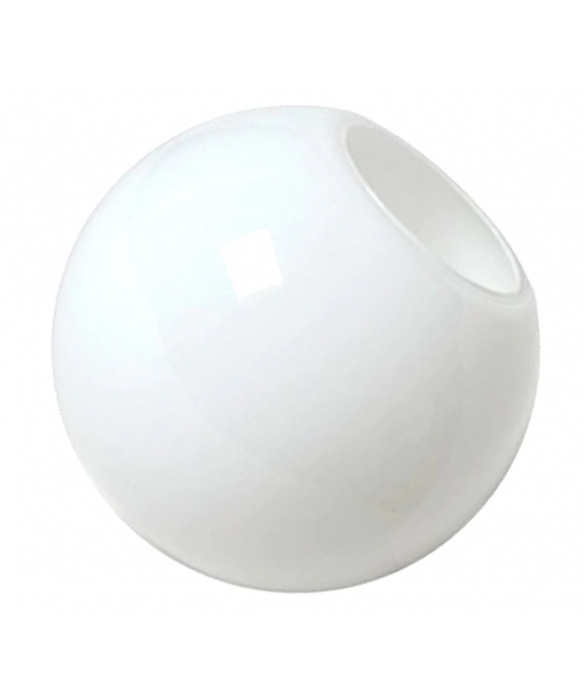 Opal Acrylic Globes with Fitter Hole Various Sizes