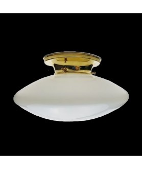 Opal Flying Saucer Ceiling Light 