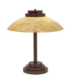 Stratton Amber Table Light