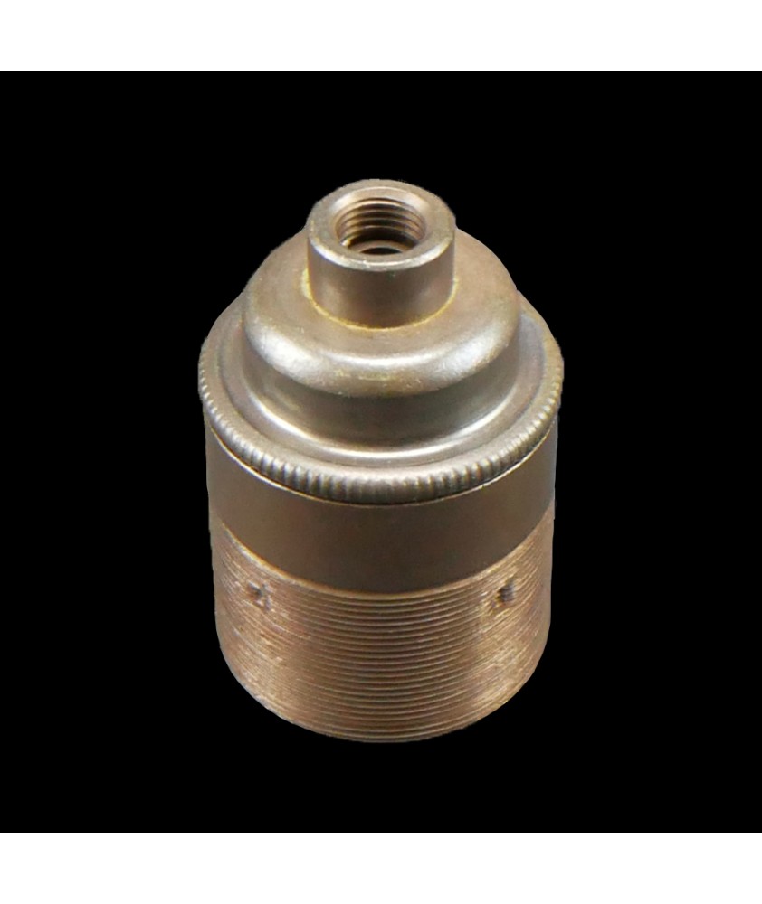E27 Bulb Holder with 12mm Hole in Various Finishes 
