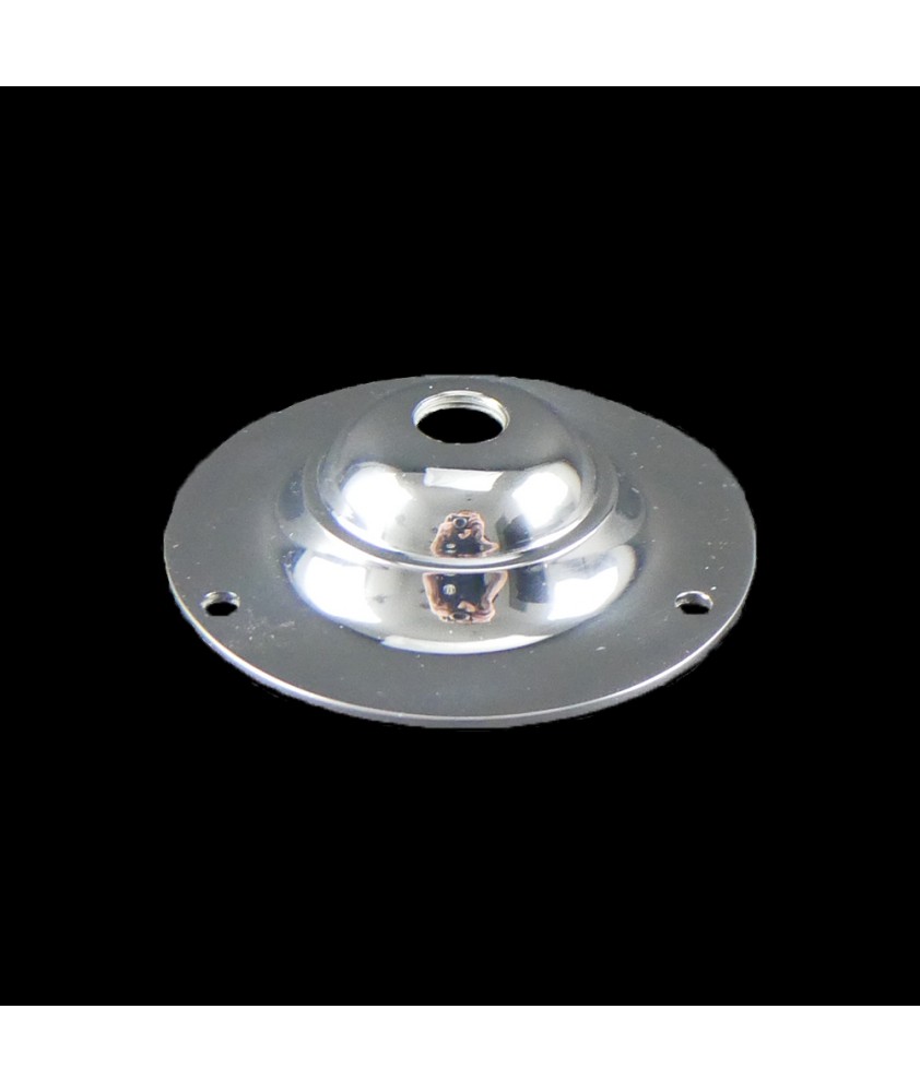 80mm Ceiling Plate Brass or Chrome
