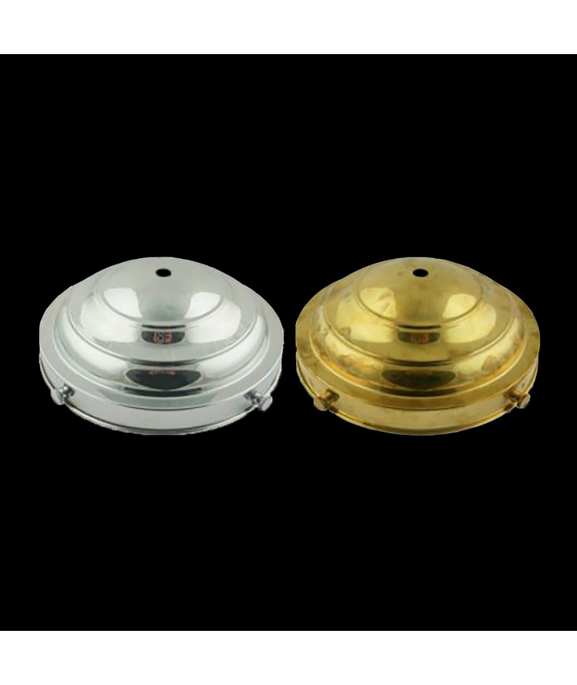 150mm Beehive Dome Gallery in Brass or Chrome