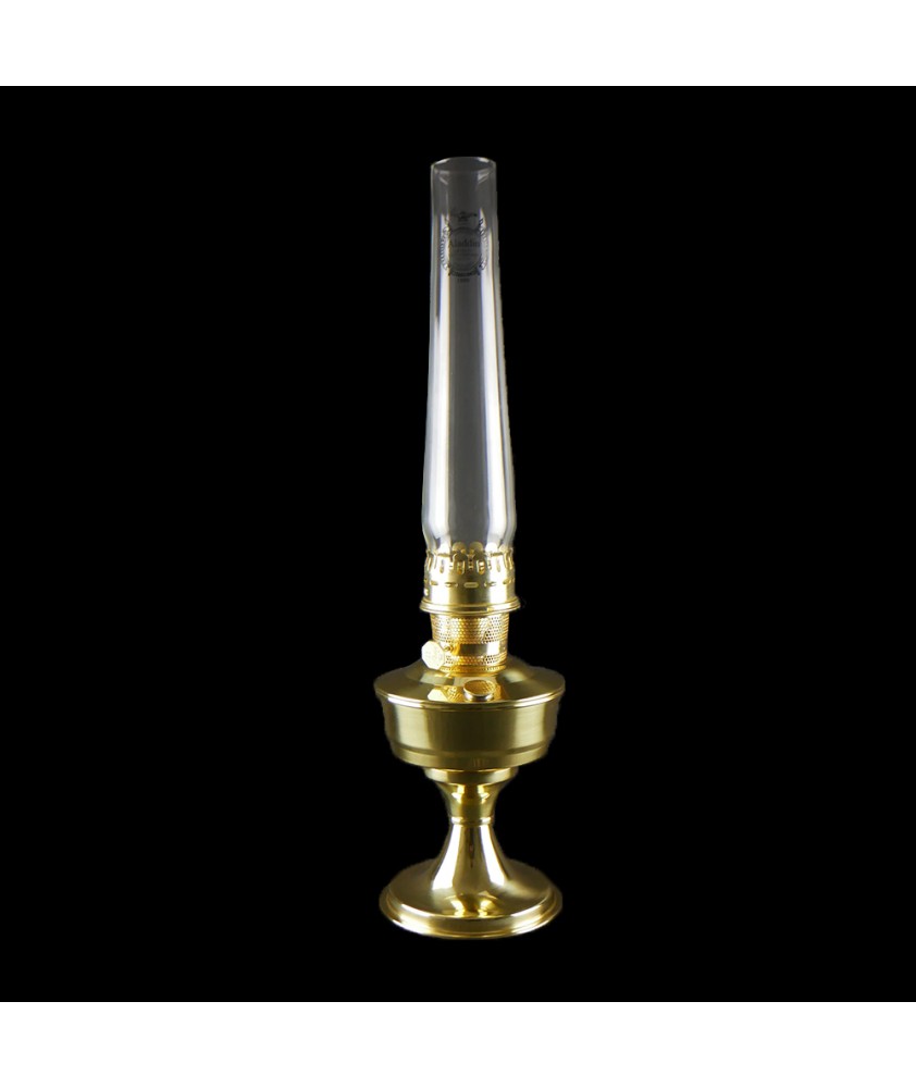 Aladdin 23 Oil Lamp in Chrome or Brass (Without Shade)