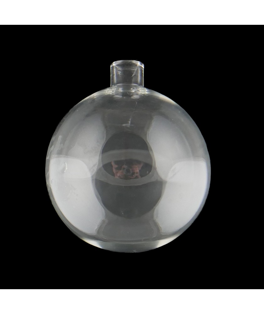 80mm Clear Globe with 12mm Fitter Neck