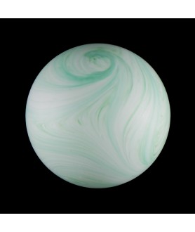 200mm Green Marble Globe with 100mm Fitter Neck