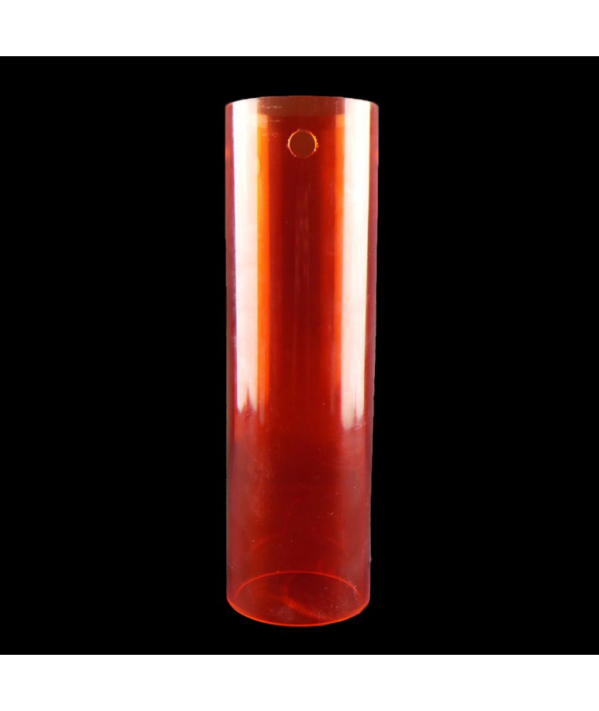 300mm Translucent Red Cylinder with 3 Arm Fitting