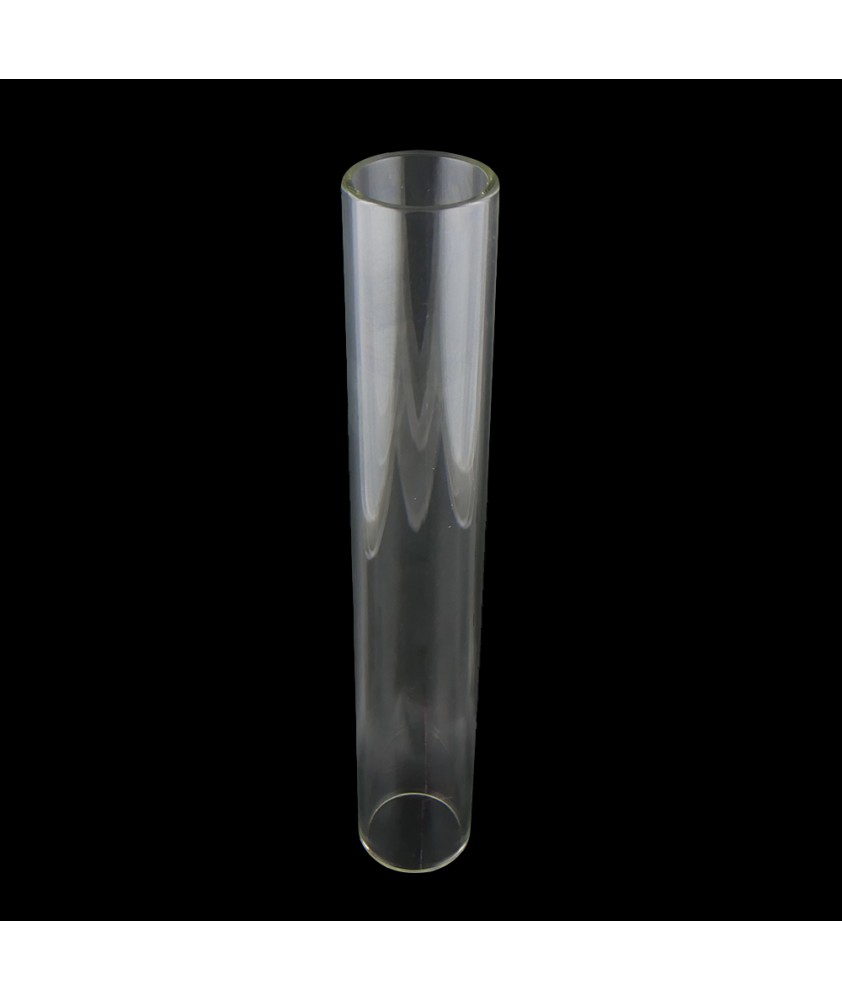 250mm Clear Glass Cylinder Shade with 42mm Fitter