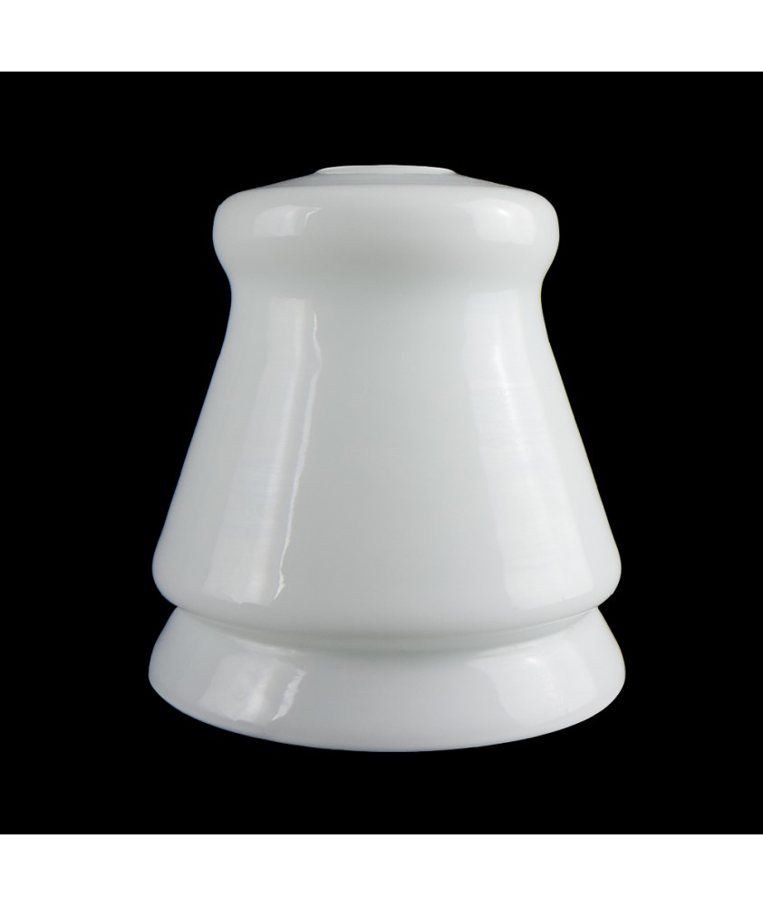 Opal Stepped Bell Shade with 30mm Fitter Hole