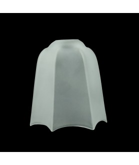 Frosted Art Deco Tulip Light Shade with 30mm Fitter Hole