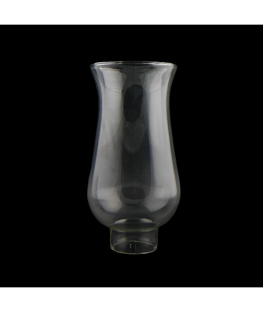 Small Hurricane Style Oil Lamp Chimney with 38mm Base