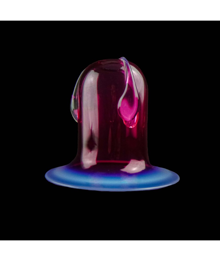 Cranberry Drip Light Shade with 28mm Fitter Hole