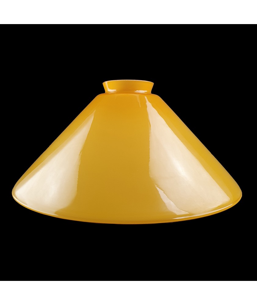 295mm Cognac Coolie Light Shade with 57mm Fitter Neck