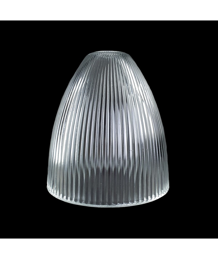 285mm Prismatic Light Shade with 40mm Fitter Hole (Clear or Frosted)