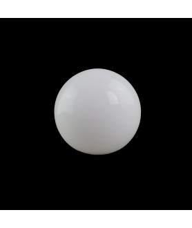 100mm Opal Globe Light Shade with 30mm Fitter Hole (Gloss or Matt)