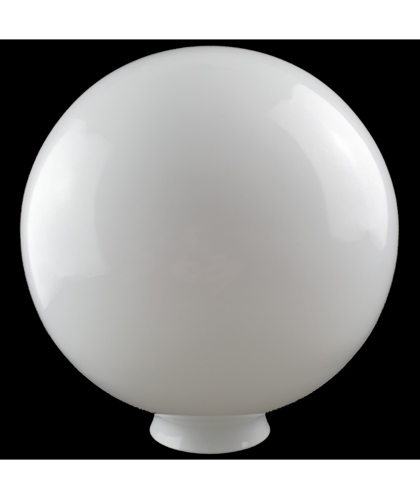 Opal Globes Light Shades with Fitter Neck in Various Sizes