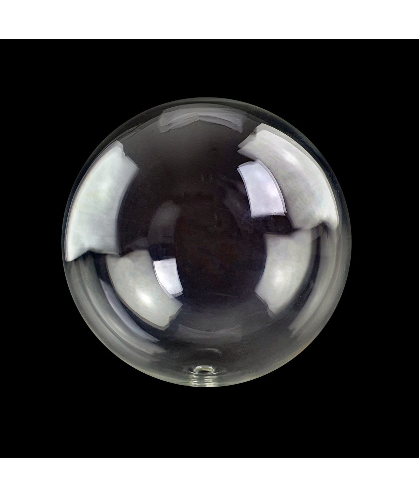 135mm Clear Globe with 10mm Fitter Hole (Clear or Frosted)