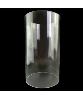 200mm Diameter Clear Cylinder Glass Shade