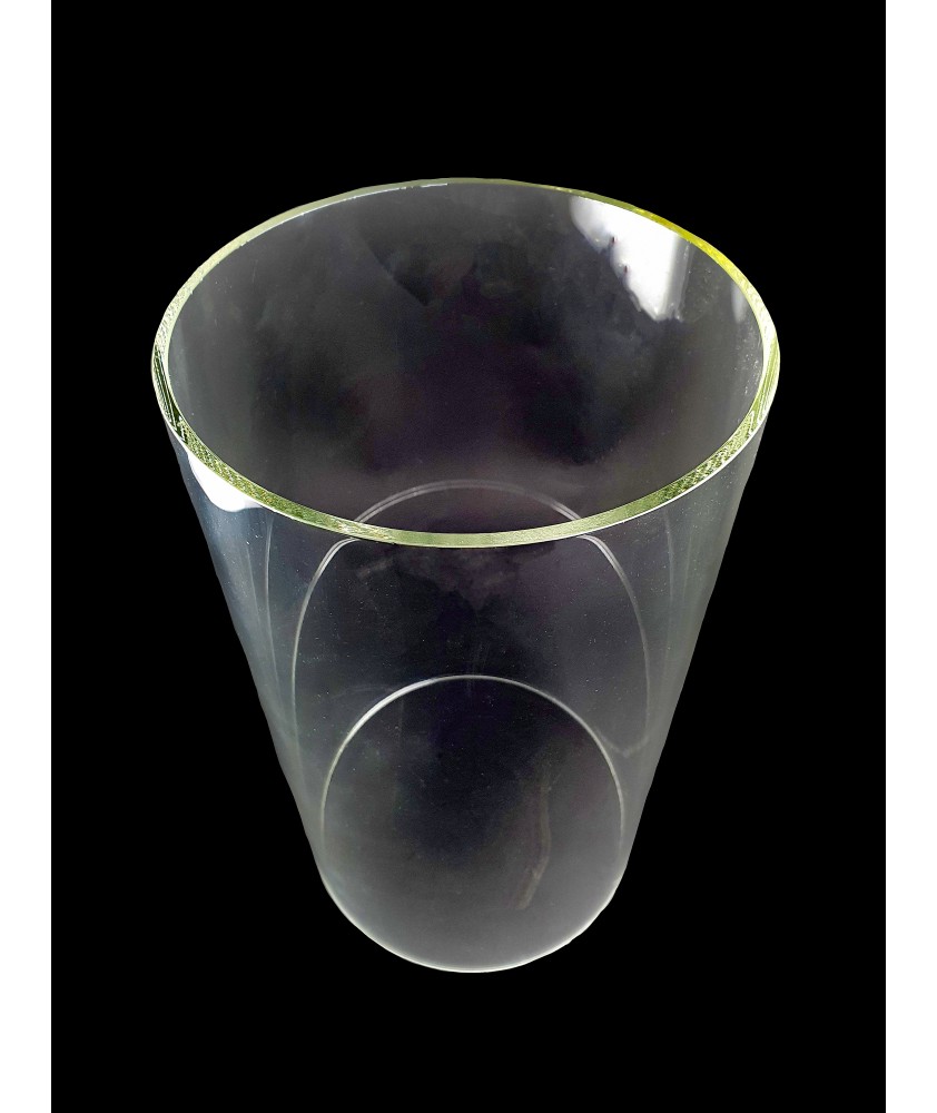 200mm Diameter Clear Cylinder Glass Shade