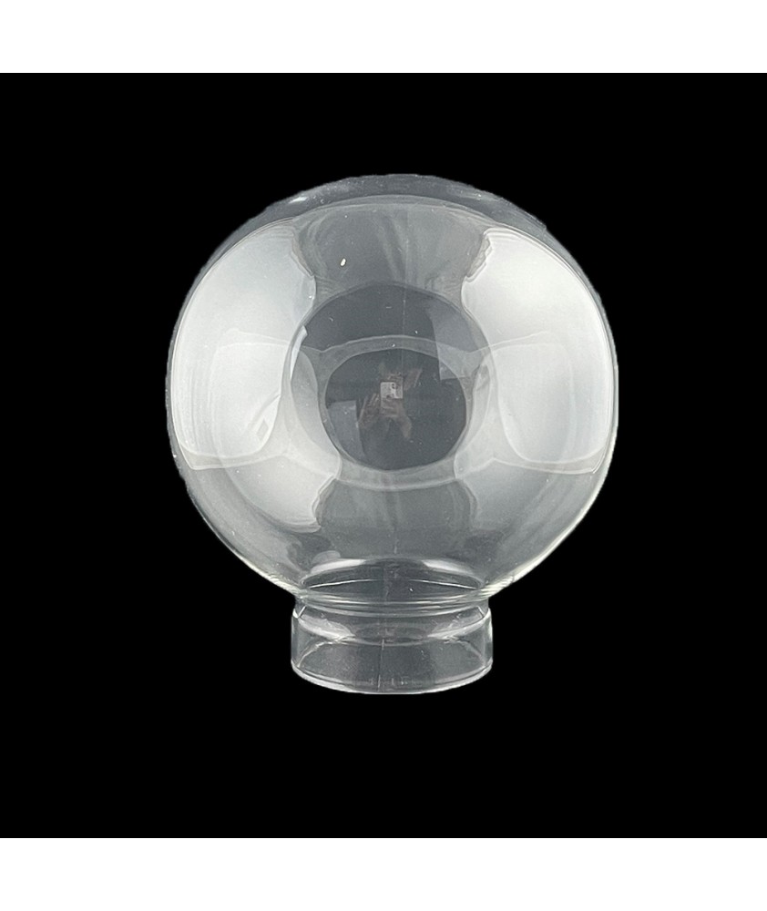 150mm Clear Globe with 65mm Fitter Neck (Clear or Frosted)