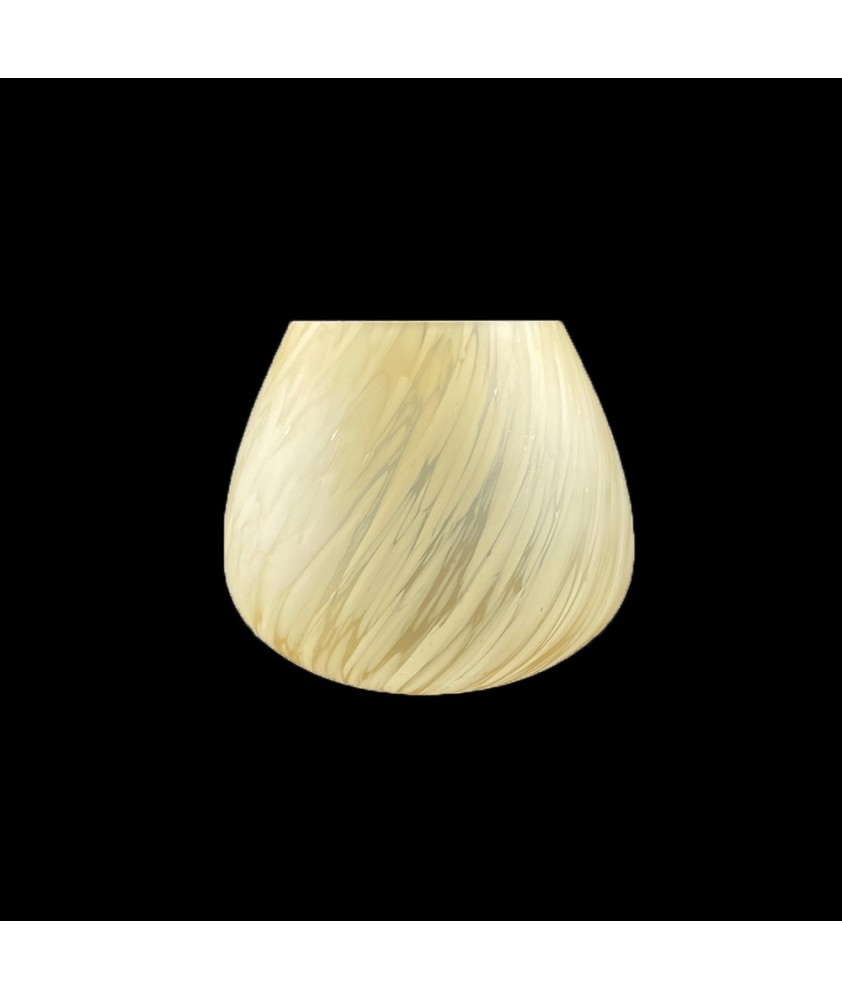 Brown Mottled Tulip Light Shade with 45mm Fitter Hole