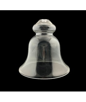 Clear Bell Style Light Shade with 12mm Fitter Hole