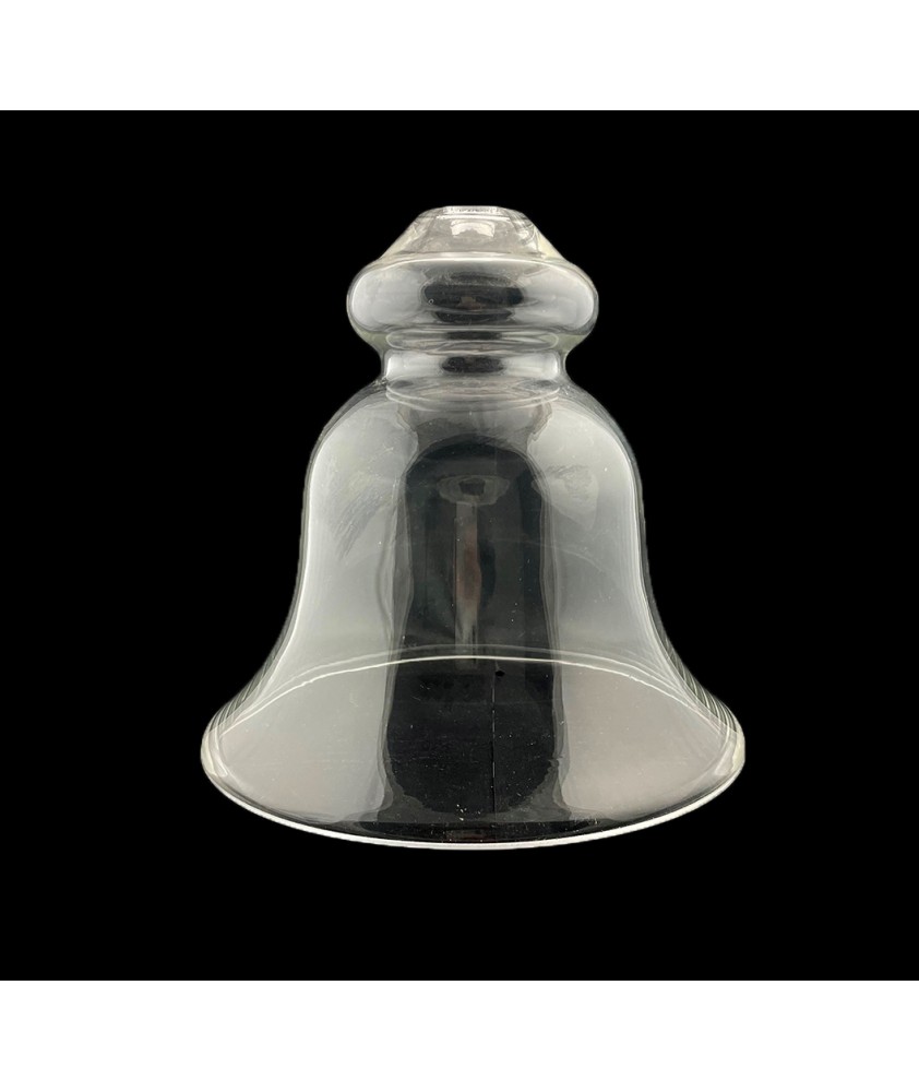 Clear Bell Style Light Shade with 12mm Fitter Hole