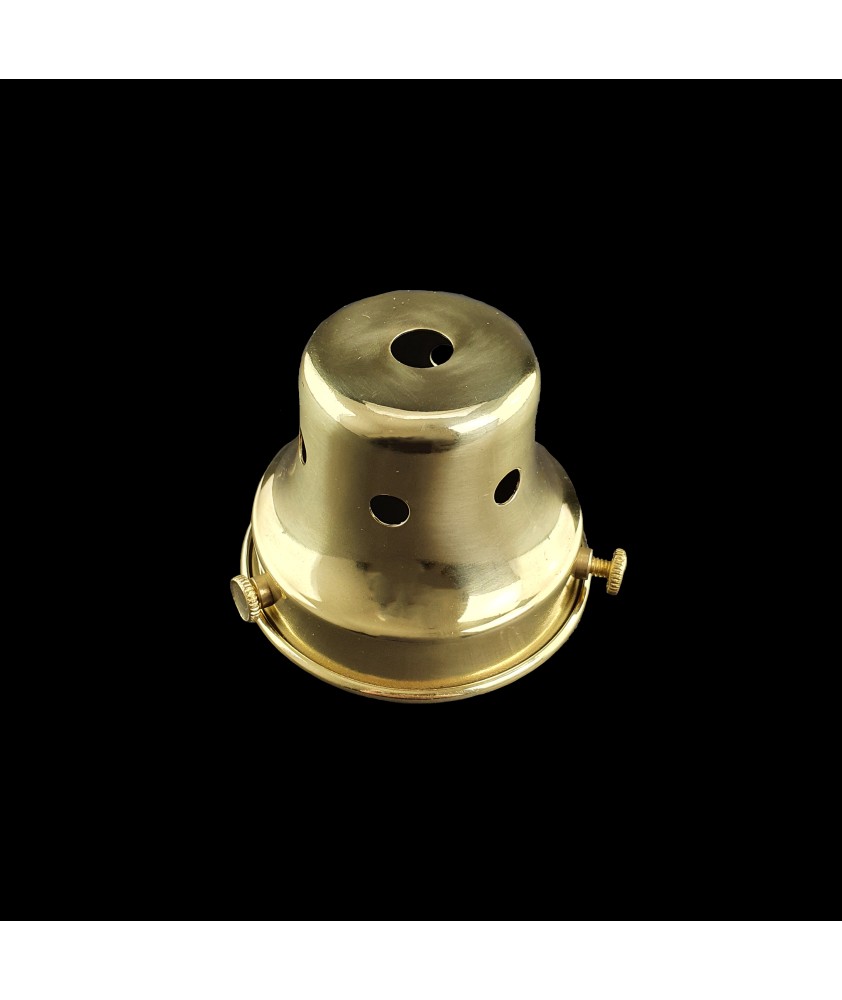 60mm Polished Brass Domed Gallery