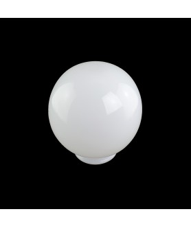 140mm Opal Globe Light Shade with 75mm Fitter Neck