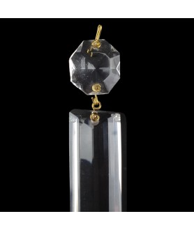Vintage Czech Chandelier Crystal Drops