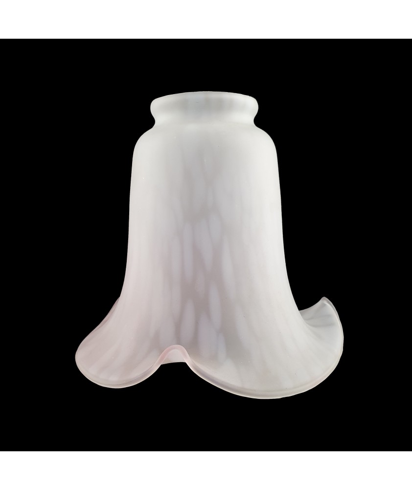 Frosted Bell Light Shade with 30mm Fitter Hole