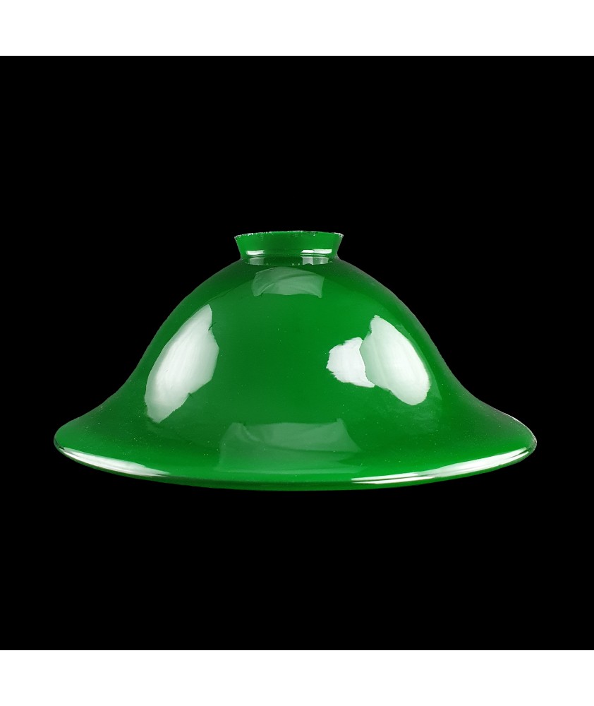 Green Bell/Coolie Light Shade with 55mm Fitter Neck