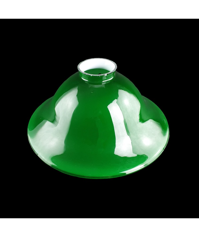 Green Bell/Coolie Light Shade with 55mm Fitter Neck