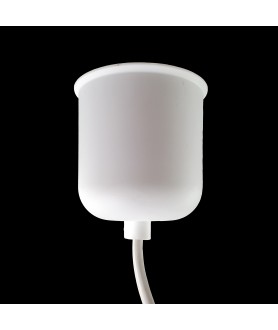 Silicone Suspension with Cable and E27 Bulb Holder 