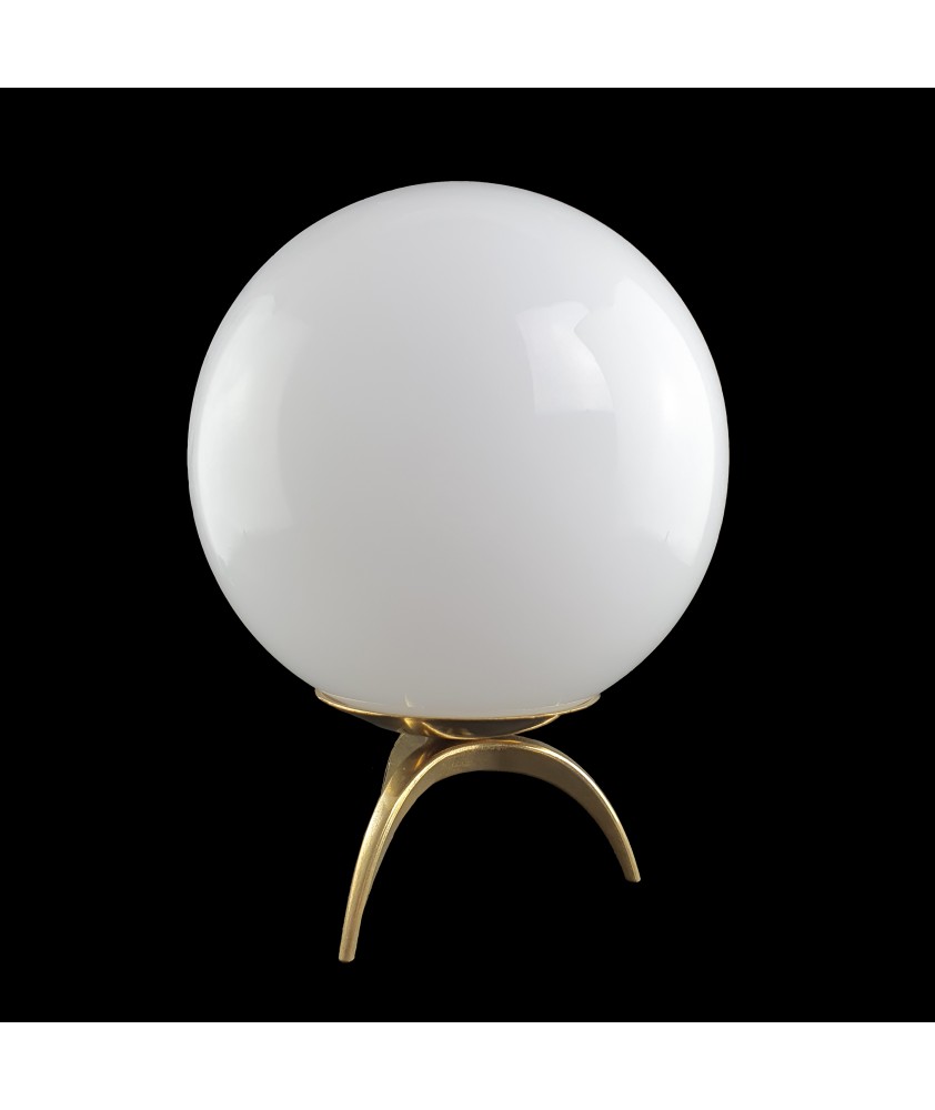 Small Opal Orb Table Lamp 