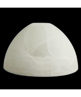 Marble Patterned Half Dome Ceiling Light Shade with 28mm Fitter Hole