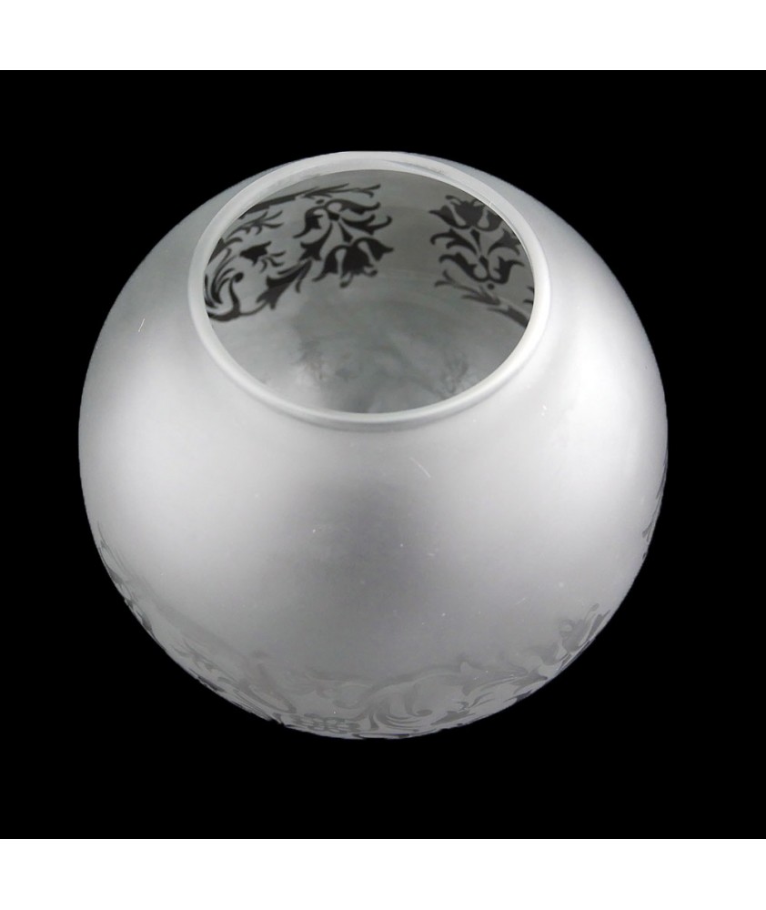 130mm Kosmos Frosted Oil Lamp Globe with 60mm Base